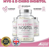 Myo : D Chiro Inositol 40:1 Ratio 120 Capsules For Women - Myo &amp; D Chiro Inositol 40:1 Ratio 120 Capsules