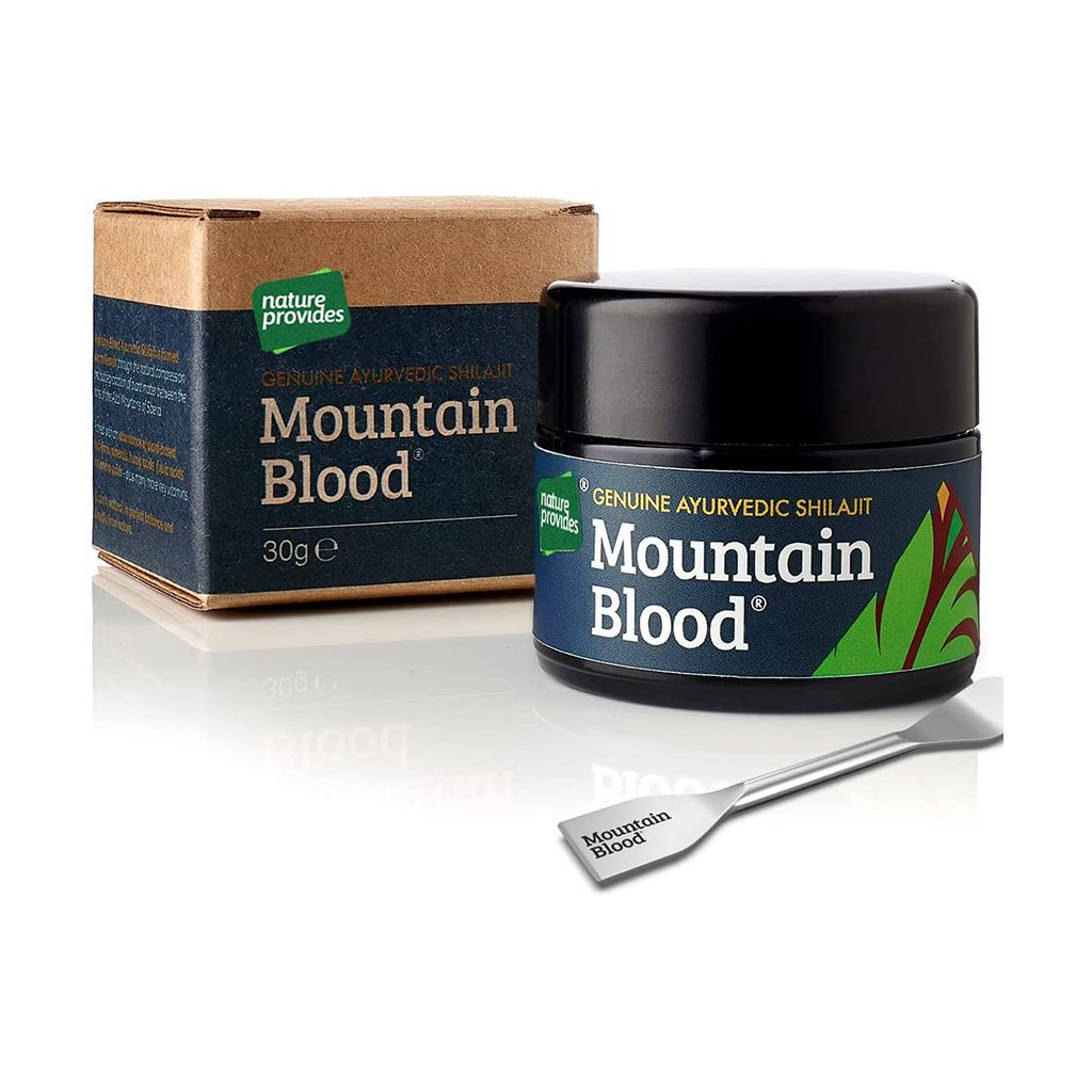 Nature Provides Genuine Ayurvedic Shilajit Resin Mountain Blood 30 gm