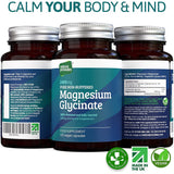 مغنيسيوم 2400 ملج 120 كبسولة نباتية - Nature Provides Magnesium Glycinate 2400 mg 120 Vegan Capsules