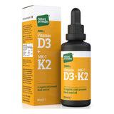 Vitamin D3 &amp; K2 Liquid Drops 30 ml - Nature Provides Vitamin D3 &amp; K2 Liquid Drops 30 ml