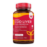 Cod Liver Oil 1000 mg 365's - Nutravita Cod Liver Oil 1000 mg Softgels 365's