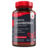 مستخلص كرانبيري 37500 ملج 180 كبسولة نباتية - Nutravita Cranberry Extract 37500 mg 180 Vegan Capsules