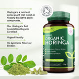 مورينجا عضوية 600 مجم 120 كبسولة - Nutravita Organic Moringa 600 mg Capsule 120's
