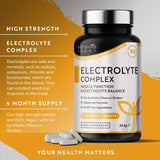 أقراص اليكترولايت كومبليكس 240 قرص نباتي - Nutravita Electrolyte Complex 240 Vegan Tablets