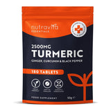 Turmeric Extract 2500 mg 180's - Nutravita Turmeric 2500 mg Tablets 180's