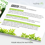 Nutravita Vegan Vitamins &amp; Minerals Capsules 120's 