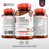 Nutravita Vitamin B Complex With Vitamin D3 Tablets 365's