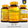 Vitamin D₃ 4000 IU 400 Capsules - Nutravita Vitamin D₃ 4000 IU Softgels 400's