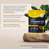 Nutravita Vitamin D3 Tablets 4000 IU 400's