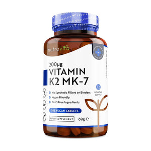 Nutravita Vitamin K2 Tablets 200 mcg 365's