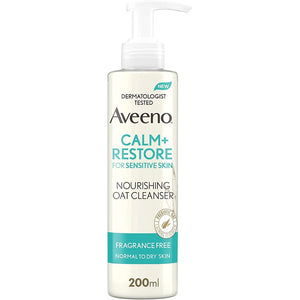 Aveeno Face Calm+Restore Nourishing Oat Cleanser 200ml 