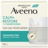 جل الشوفان المرطب للبشرة الحساسة 50 مل - Aveeno Face Calm+Restore Oat Gel Moisturiser For Sensitive Skin 50ml - Herbanta -  تسوق الان بأفضل سعر في السعودية