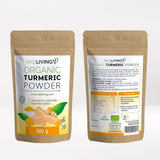 كركم أورجانيك باودر 500 جم - NKD Living Organic Turmeric Powder 500 g
