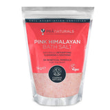 ملح الهيمالايا الوردي للجسم من براناتشورالز 1كم - PraNaturals Pink Himalayan Bath Salt 1 Kg