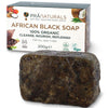 الصابونة السوداء الأفريقية من براناتشورالز 200 جم - PraNaturals African Black Soap 100% Organic 200 gm - Herbanta -  تسوق الان بأفضل سعر في السعودية