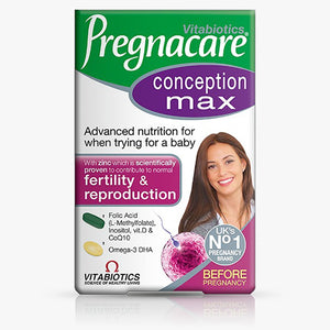 بريجناكير كونسيبشن ماكس 84 قرص - Pregnacare Conception Max 84's - Herbanta -  تسوق الان بأفضل سعر في السعودية