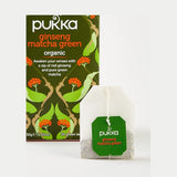 شاي الماتشا الأخضر مع الجينسينج 20 كيس - Pukka Ginseng Matcha Green Organic Herbal Tea 20 Sachets