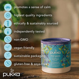 كبسولات الأشواجاندا العضوية مع الكاموميل واللافندر 60 كبسولة - Pukka Inner Peace Organic Herbal Supplement 60 Capsules