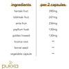أعشاب تريفالا العضوية 60 كبسولة - Pukka Triphala Plus Organic Herbal Supplement 60 Capsules