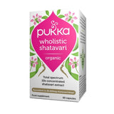 عشبة الشاتافاري العضوية 60 كبسولة - Pukka Wholistic Shatavari Organic Herbal Supplement 60 Capsules