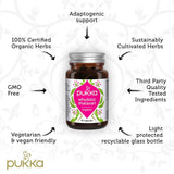 Pukka Wholistic Shatavari Organic Herbal Supplement 60 Capsules