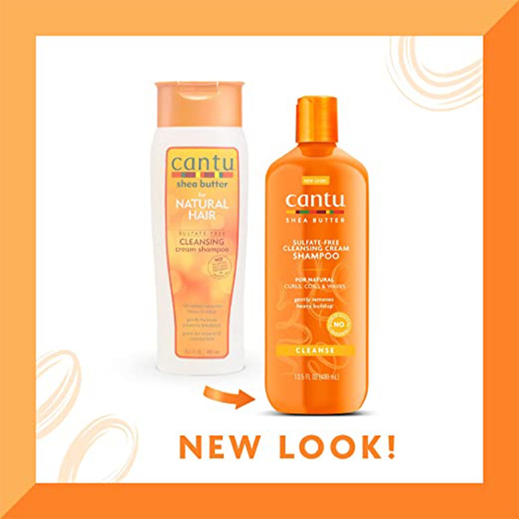 كانتو شامبو الشعر بزبدة الشيا خالي من السلفات 400 جم - Cantu Shea Butter Sulfate-Free Cleansing Cream Shampoo 400ml - Herbanta -  تسوق الان بأفضل سعر في السعودية
