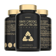 SuperSelf Panax Ginseng and Ginkgo Biloba 60 Capsules
