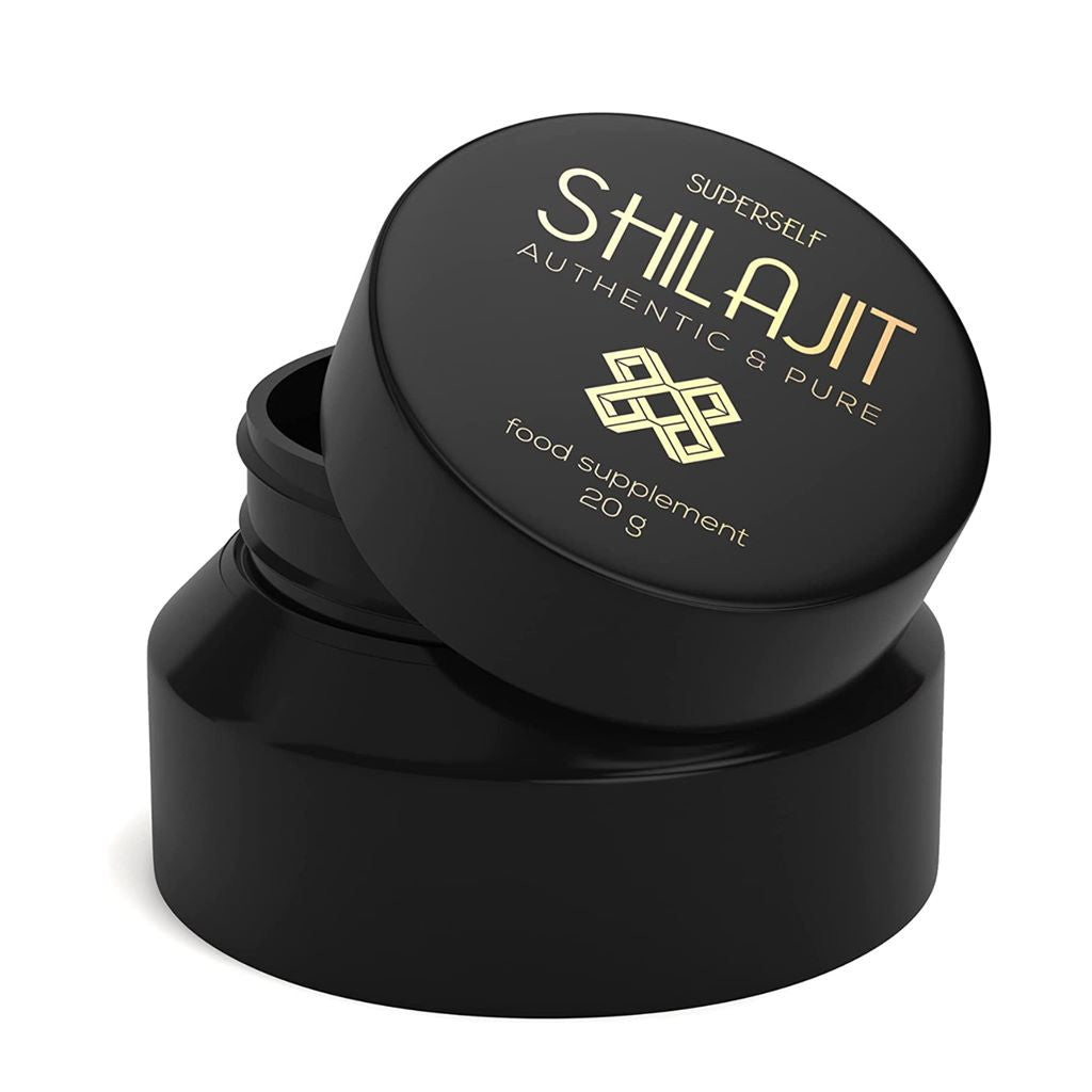 معجون شيلاجيت النقي 20 جرام - SuperSelf Pure Shilajit Resin 20g