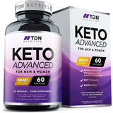 كيتو ادفانسد كبسولات نظام الكيتو 60 كبسولة - TDN Nutrition Keto Advanced 60's - Herbanta -  تسوق الان بأفضل سعر في السعودية