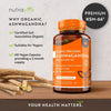 Nutravita Organic Ashwagandha 500 mg Capsules 60's