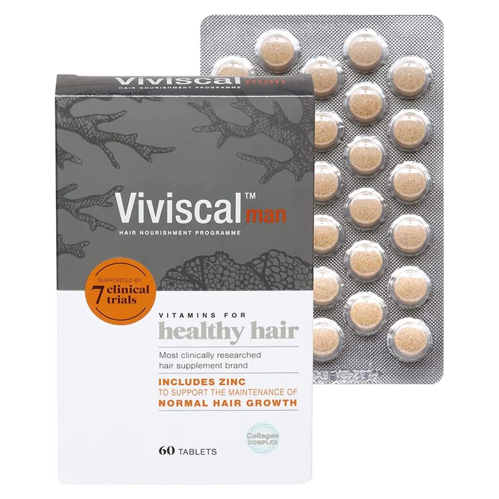 فيفيسكال فيتامينات الشعر للرجال 60 قرص - Viviscal Man Hair Vitamins 60 Tablets