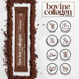 كولاجين بقري بودر بطعم الشوكولاتة 28 كيس - Weight World Bovine Collagen Powder 4000 mg Sachets 28’s