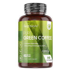 Weight World Green Coffee Pure 21,000 mg Capsules 90's
