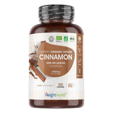 Organic Cinnamon Capsules 1000 mg 180's - Weight World Organic Cinnamon 1000 mg Capsules 180's 