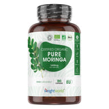 Organic Moringa 1650 mg 180 Capsules - Weight World Organic Moringa 1650 mg Capsules 180's 