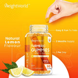 Turmeric with Ginger and Black Pepper Gummies 90's - Weight World Turmeric with Ginger and Black Pepper Gummies 90's