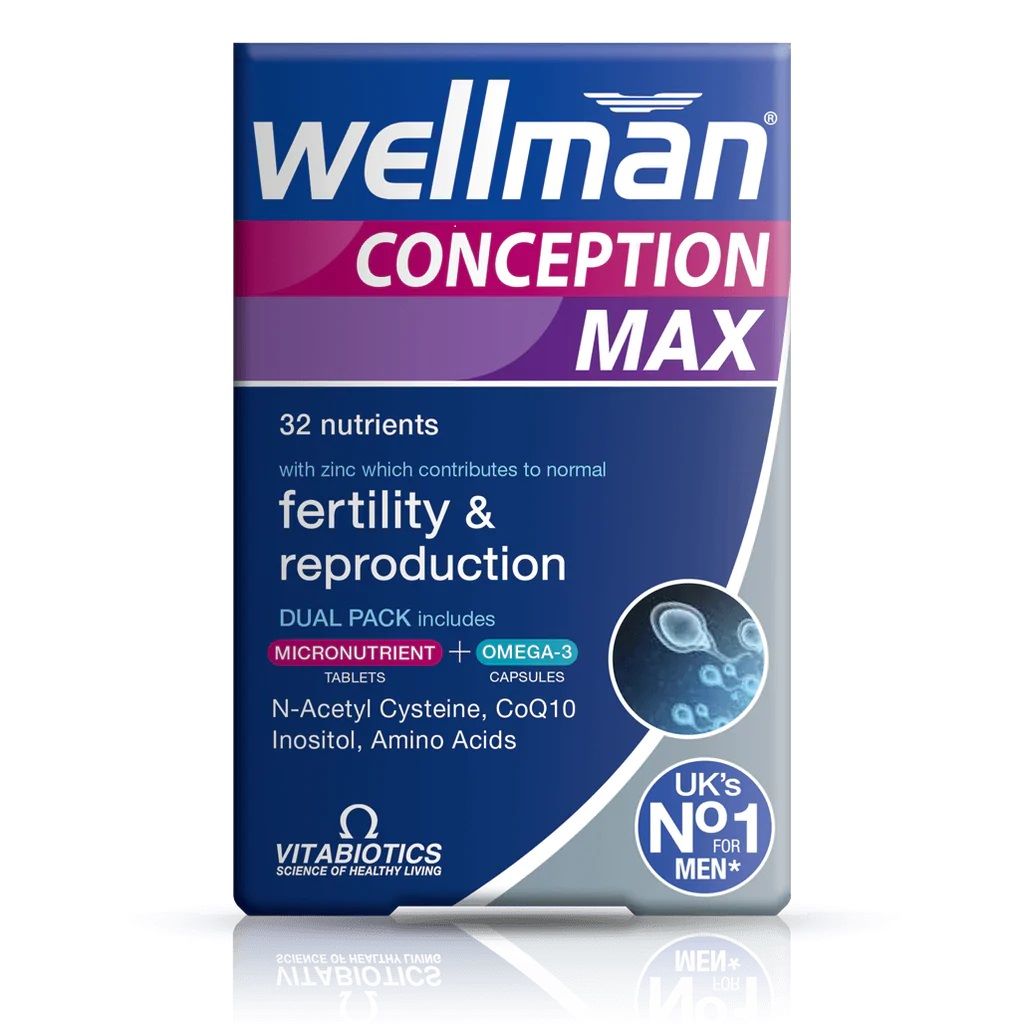 ويلمان كونسيبشن ماكس 84 حبة - Wellman Conception Max 84 Tablets