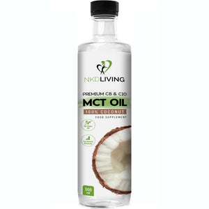 زيت إم سي تي 100% من جوز الهند 500 مل - NKD Living MCT Oil 500 ml - Herbanta -  تسوق الان بأفضل سعر في السعودية